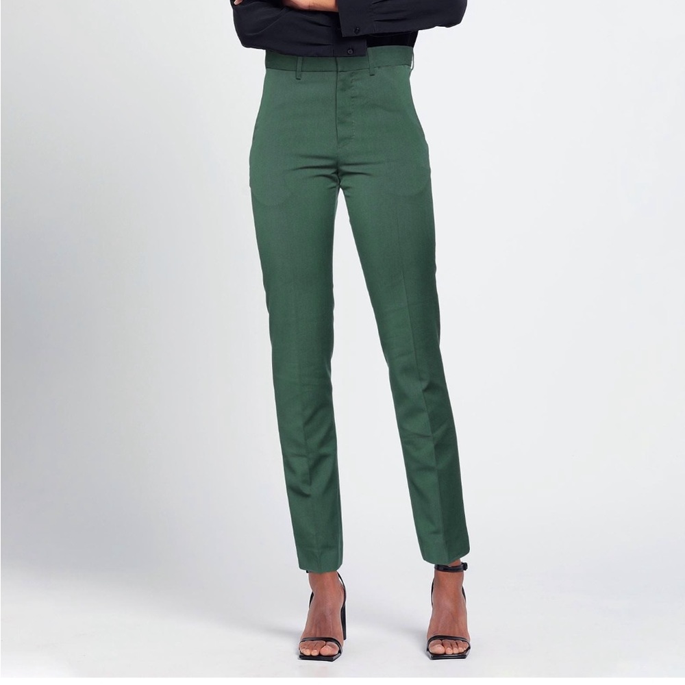 Ships free! Stella McCartney bottle green pants NWT